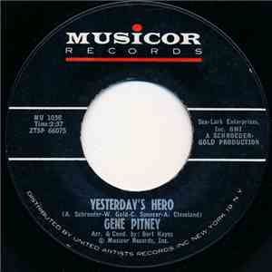Gene Pitney - Yesterday's Hero
