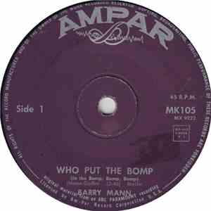 Barry Mann - Who Put The Bomp
