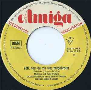 Christine Und Peter Wieland, Gr. Tanzstreichorchester Des Deutschl.-Senders ...