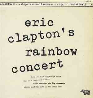 Eric Clapton - Eric Clapton's Rainbow Concert