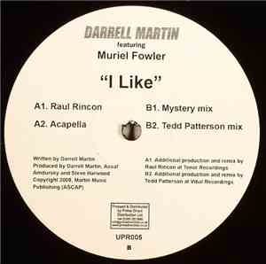 Darrell Martin Featuring Muriel Fowler - I Like