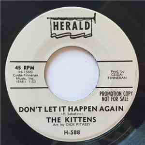 The Kittens  - Don't Let It Happen Again / Nothin'