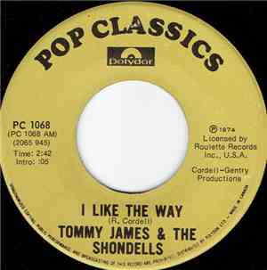 Tommy James & The Shondells - I Like The Way/Mirage
