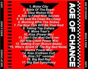 Age Of Chance - Mixes & Rare