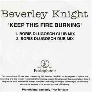 Beverley Knight - Keep This Fire Burning (Boris Dlugosch Mixes)