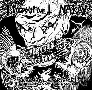 Nak'ay / Pizza Hi Five - Cerebral Sacrifice To The Mongoloids Of Grindcore