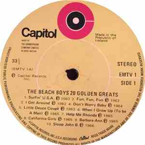 The Beach Boys - 20 Golden Greats