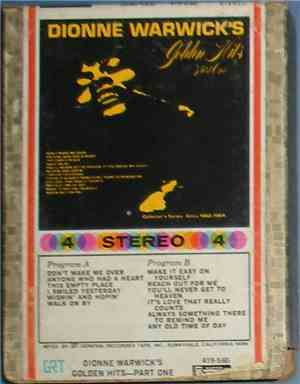 Dionne Warwick - Golden Hits - Part One
