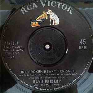 Elvis Presley With The Mello Men - One Broken Heart For Sale