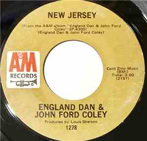England Dan & John Ford Coley - New Jersey / Tell Her Hello