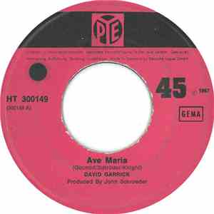 David Garrick - Ave Maria / Only A Rose