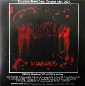 Krisiun - Bloodshed