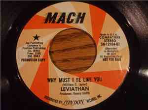 Leviathan  - Why I Must Be Like You / I'll Get Lost Out There