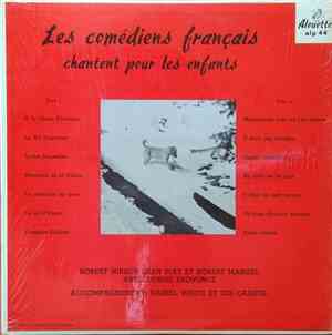 Various - Les Comédiens Français Chantent Pour Les Enfants