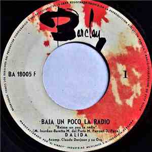 Dalida - Baja Un Poco La Radio