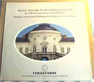 Mozart - Members Of The Berlin Philharmonic Orchestra, Fritz Lehmann - Sere ...