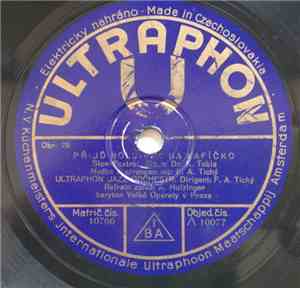 Ultraphon Jazz Orchestr - Přijď Holčičko Na Kafíčko / Řeznická Polka
