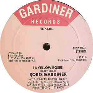 Boris Gardiner - 18 Yellow Roses