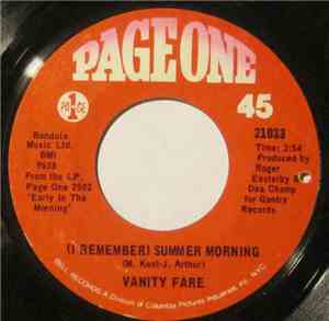 Vanity Fare - (I Remember) Summer Morning