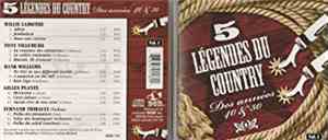 Various - 5 Légendes Du Country Des Années 40 & 50 Vol.1
