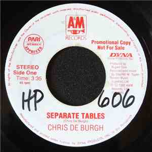 Chris de Burgh - Separate Tables