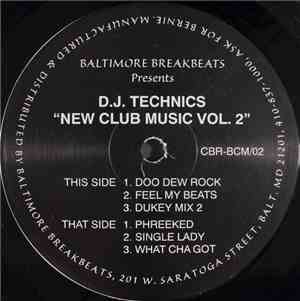 D.J. Technics - New Club Music Vol. 2
