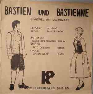 Kammerorchester Kloten - Bastien Und Bastienne