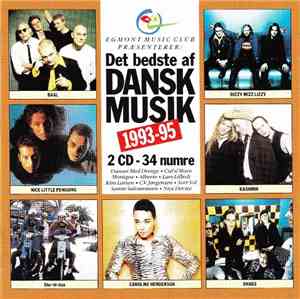 Various - Det Bedste Af Dansk Musik 1993-95