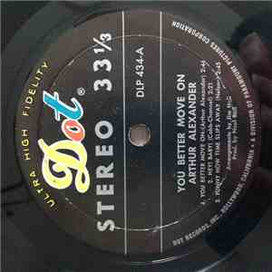 Arthur Alexander - You Better Move On