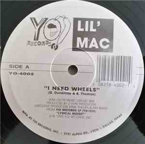 Lil' Mac - I Need Wheels / Disco Jam