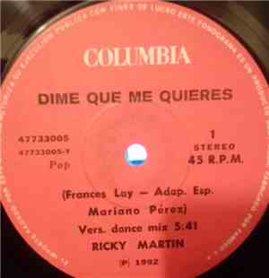 Ricky Martin - Dime Que Me Quieres