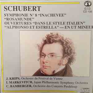 Schubert, J. Krips, Orchestre Du Festival De Vienne, I. Markevitch, Japan P ...