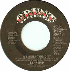 Starship - We Built This City / Sara