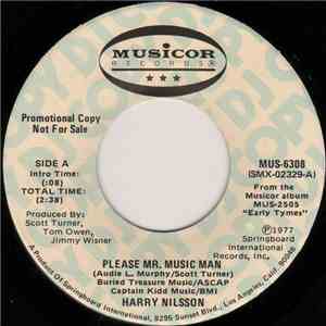 Harry Nilsson - Please Mr. Music Man