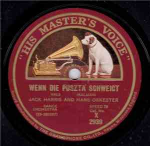 Jack Harris And Hans Orkester - Wenn Die Puszta Schweigt / Et Kjærtegn