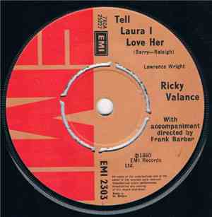Ricky Valance - Tell Laura I Love Her
