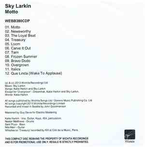 Sky Larkin - Motto