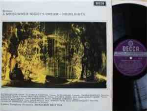 Benjamin Britten, The London Symphony Orchestra - A Midsummer Night's Dream ...