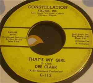 Dee Clark - That's My Girl