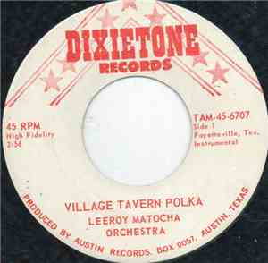 Leeroy Matocha Orchestra - Village Tavern Polka