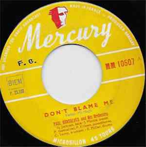 Paul Gonsalves And His Orchestra - Don't Blame Me
