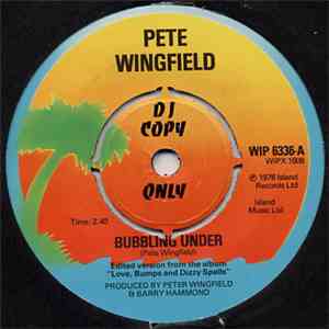 Pete Wingfield - Bubbling Under