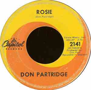 Don Partridge - Rosie