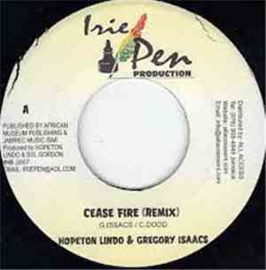Hopeton Lindo & Gregory Isaacs / Peter Gayle - Cease Fire (Remix) / Guns