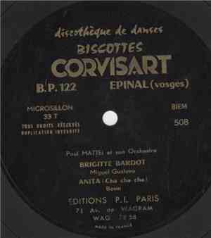 Paul Mattei Et Son Orchestre - Brigitte Bardot/ Anita