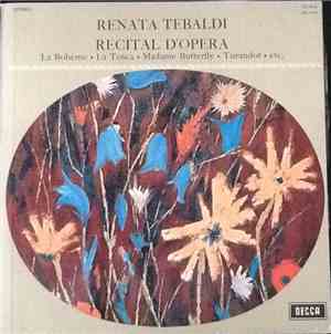 Renata Tebaldi - Récital D'Opéras
