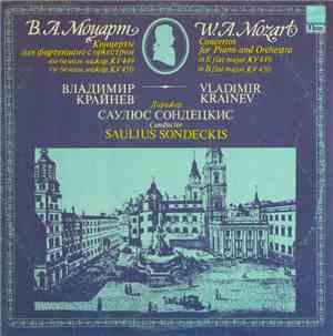 W.A.Mozart - Vladimir Krainev - Saulius Sondeckis - Concertos For Piano And ...