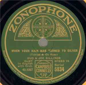 Bud & Joe Billings - When Your Hair Has Turned To Silver / I'm Alone Becaus ...