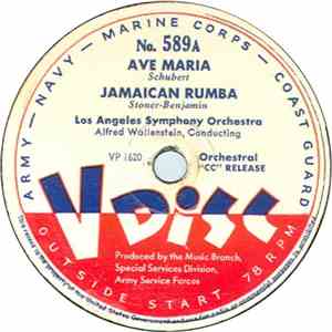 Los Angeles Symphony Orchestra / Victor Young And His Orchestra - Ave Maria ...