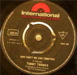 Timmy Thomas - Why Can't We Live Together / Funky Me